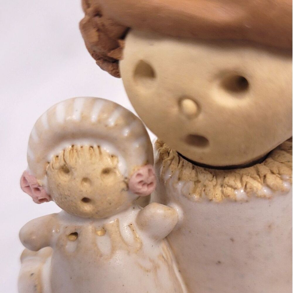 RARE Vintage NWT Winkles Pottery Handcrafted Oil Lamp Americana Cottagecore - Picture 7 of 9